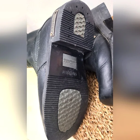 Genuine Victory motorcycle leather boots size 7 - Picture 6 of 8